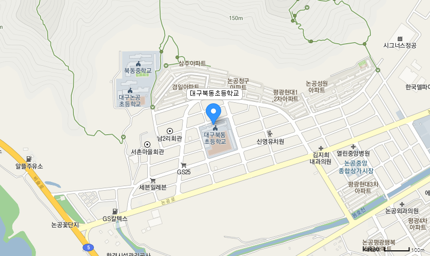학교 찾아오시는 길 지도